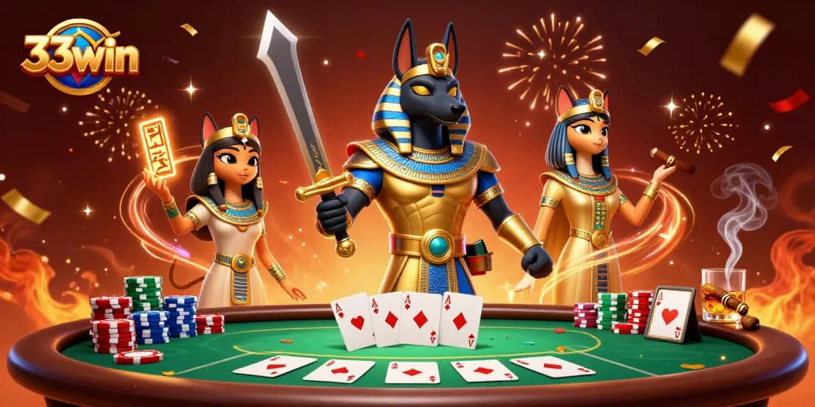 Engage in thrilling gameplay at 33win with vibrant visuals and exciting casino atmosphere.