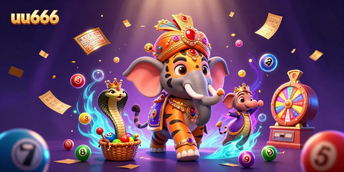 Experience thrilling gameplay at uu666 with vibrant casino elements and animated characters.