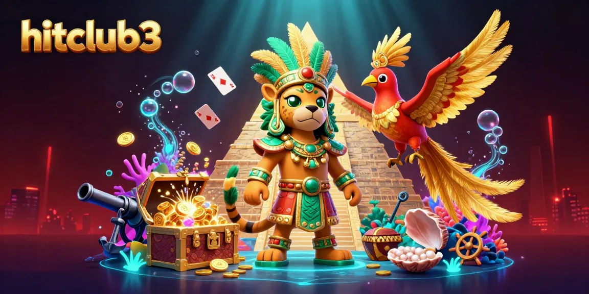 Engage in high-stakes gaming at hitclub3 with Mayan-inspired adventure featuring vivid characters and rich casino elements.
