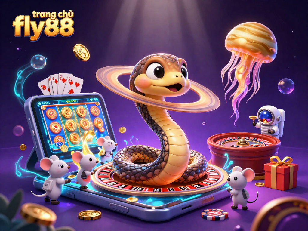Place bets on the dynamic сектора of trang chủ fly88's casino with a thrilling cosmic twist.