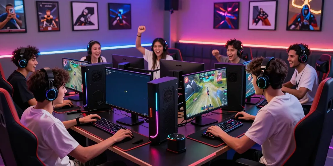 Exciting gaming environment at https://ku88vt.com/ with players engaged in esports.