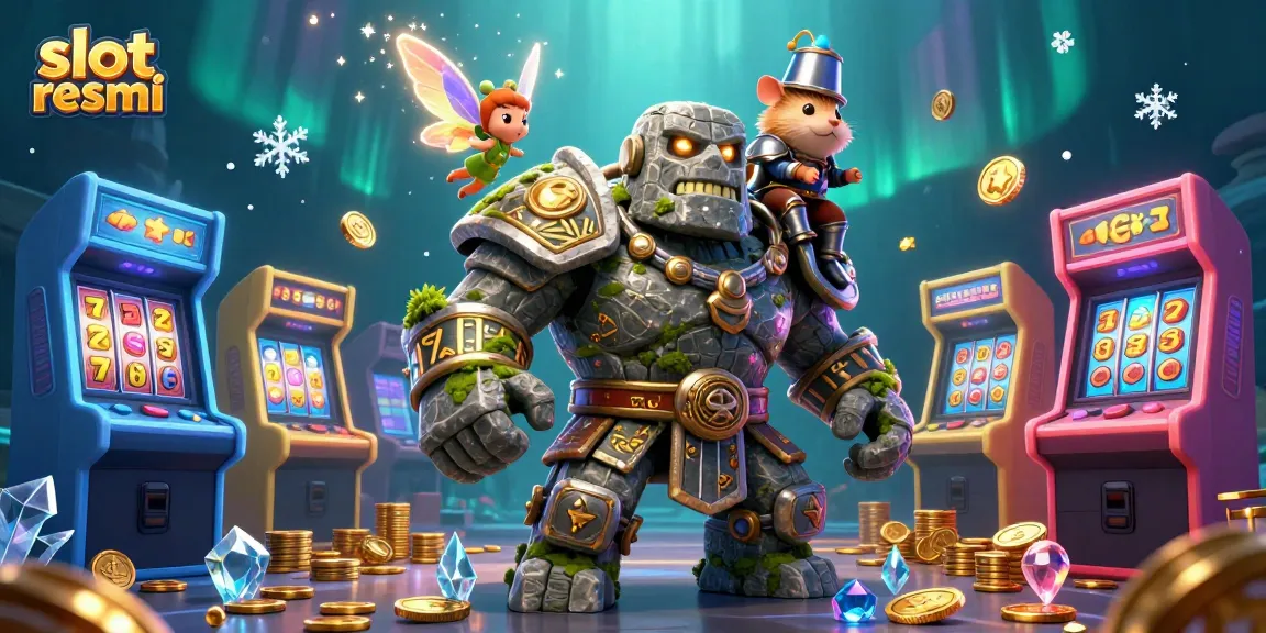 Experience vibrant gameplay with the slot resmi, featuring enchanting characters in a magical casino setting.