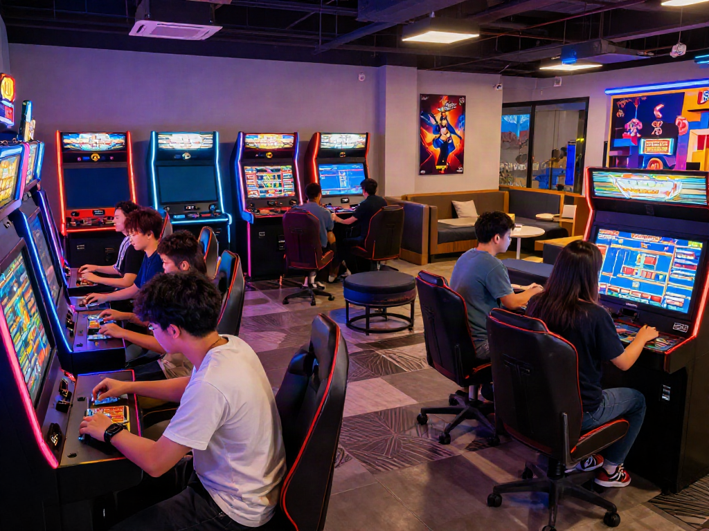Hitclub gaming experience with diverse players enjoying card games and slots.