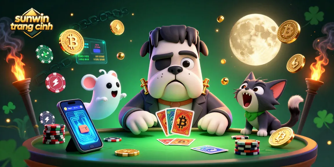 Engage in thrilling gameplay with sunwin trang chính as a monster dealer, ranking up winnings amidst crypto excitement