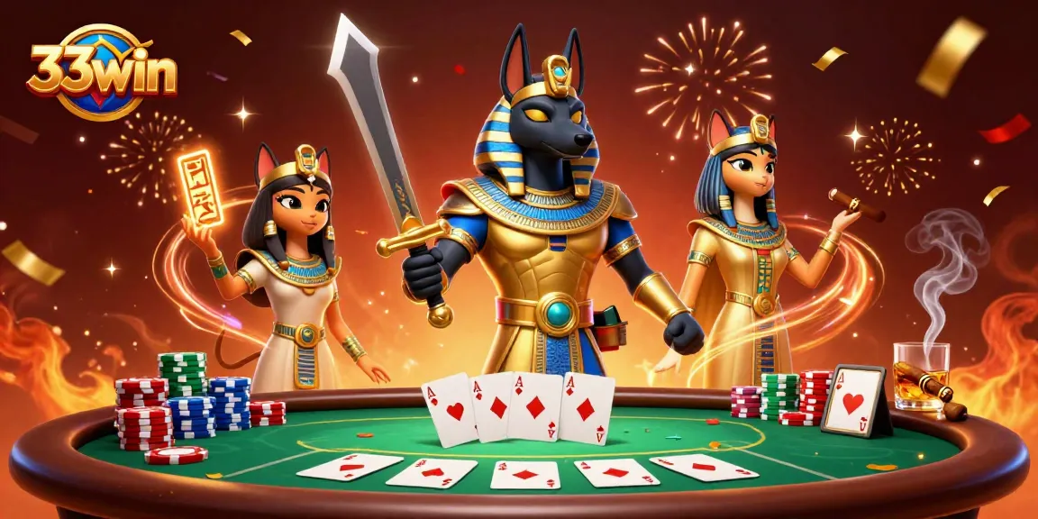 Engage in thrilling gameplay at 33win with vibrant visuals and exciting casino atmosphere.